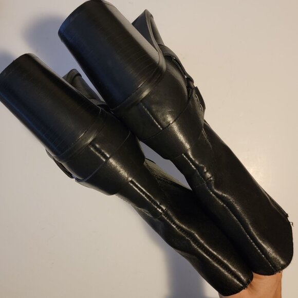 NEW Steve Madden Alessio Western Boots Womens 9.5 Bad Girl Biker Black Country - Picture 4 of 10